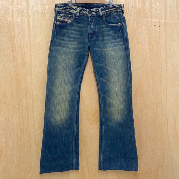 DIESEL zathan boots-cut denim pants 디젤