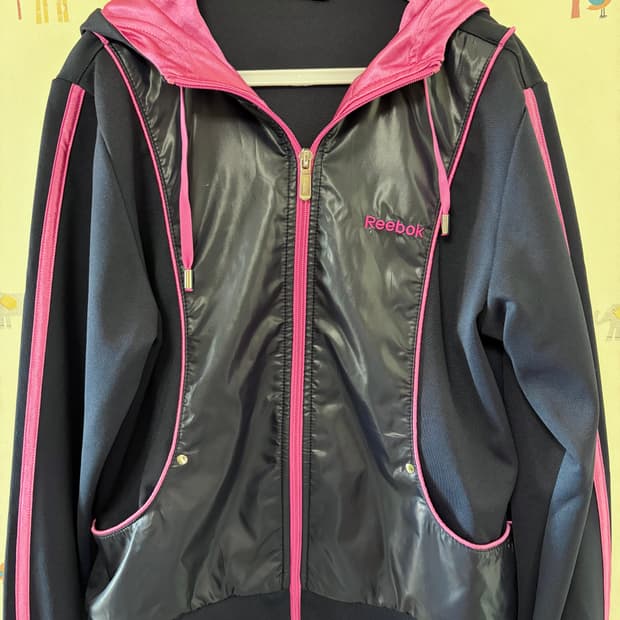 리복 후드 집업