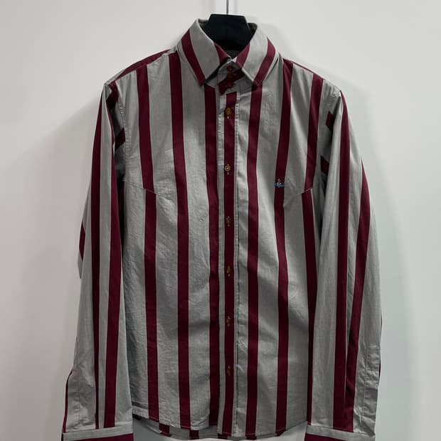 비비안웨스트우드 맨 스트라이프 셔츠 (on.140)  