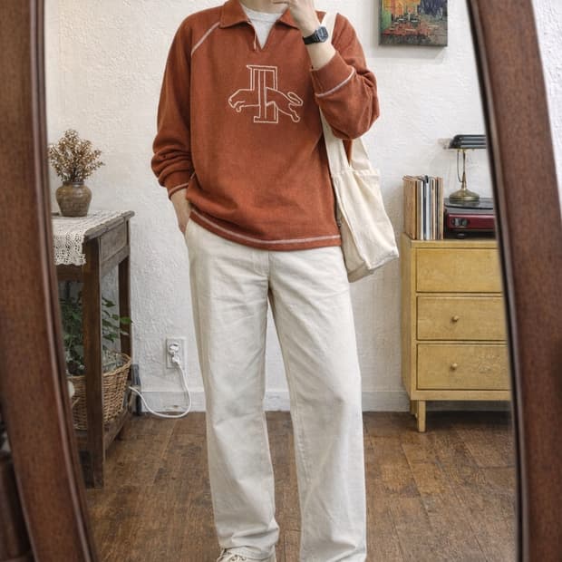 90s 빈티지 PUMA 루돌프 다슬러 슈파브릭 베를린 클럽 풀오버 (XL