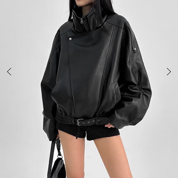 블랙업 라이더자켓 새상품