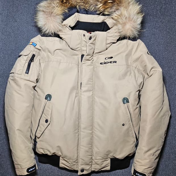 아이더 스투키 오리털 봄버핏 파카 95 남녀공용