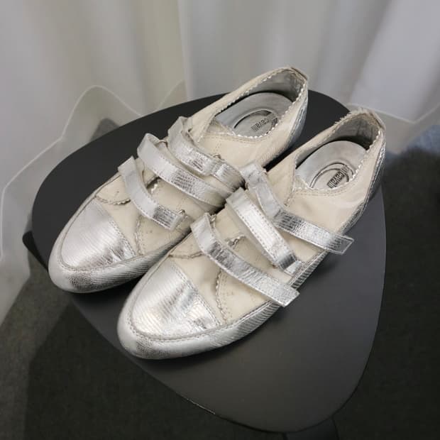 Just Cavalli silver sneakers