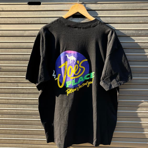 90s camel 카멜 Joe's PLACE 반팔 티셔츠