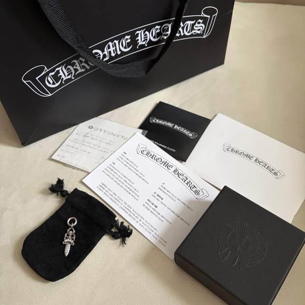 크롬하츠 5대거 풀파베 다이아 펜던트