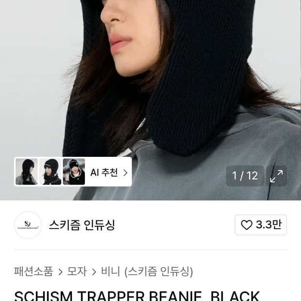 스키즘인듀싱 비니