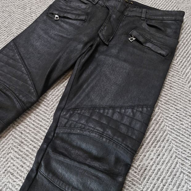 (민트급) 발망 h&m 코팅 바이커진 31