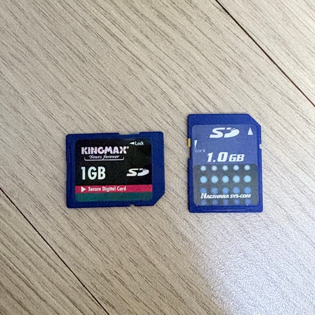 디카 저용량 sd카드 메모리 1gb (1기가)