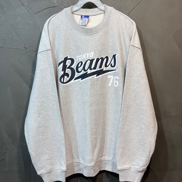 [XL] CHAMPION X BEAMS 챔피온 빔즈 스웻 셔츠