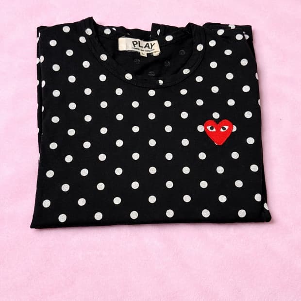 꼼데가르송 도트 롱슬리브