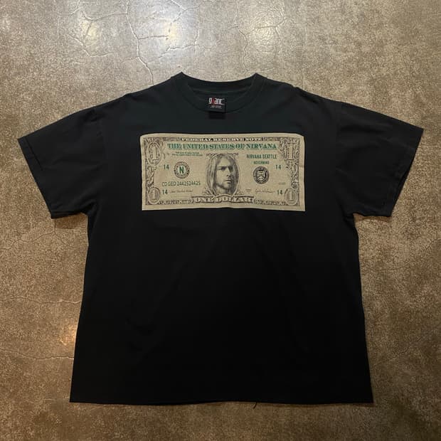 빈티지 너바나 반팔티