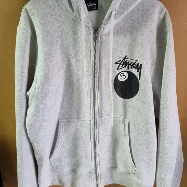 스투시 8볼 후드집업 