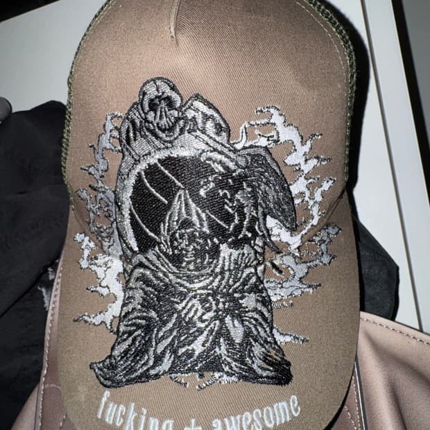 퍼킹어썸 fucking awesome 트러커 캡