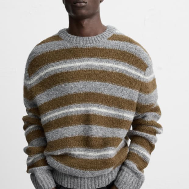 자라 오버핏 니트 