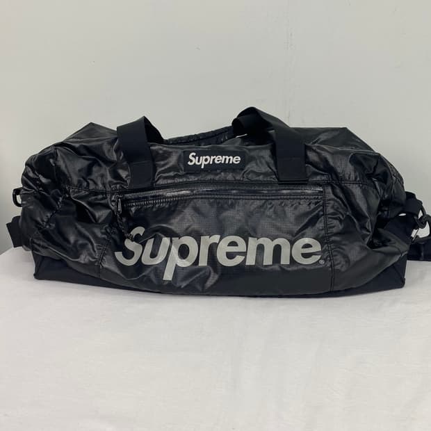 슈프림 17fw 블랙 더플백 <52>