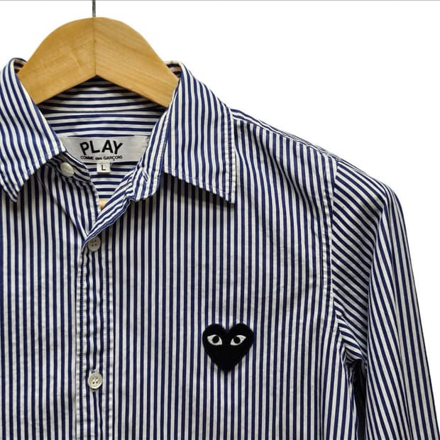 [L] 꼼데가르송 셔츠