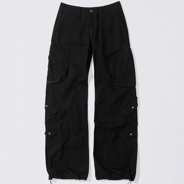 스컬프터 워시드 카고팬츠 washed cargo pants S