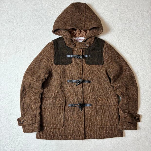 세븐데이즈 선데이 x 해리스트위드 재팬 더플 자켓 PN7021