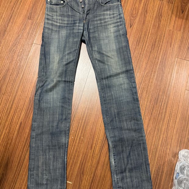 디올옴므/05ss 라메 코팅 주름 가공진/31