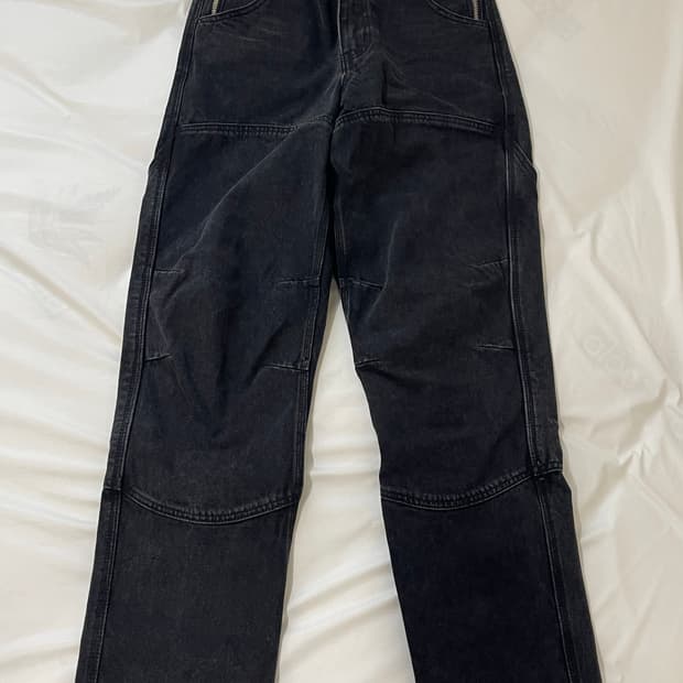 [S] 플라스틱프로덕트 CALF POCKET PANTS