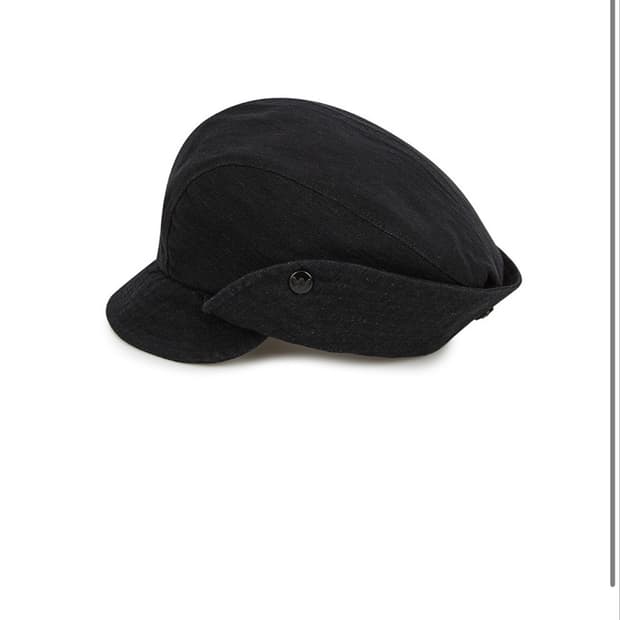 open yy bucket beret black