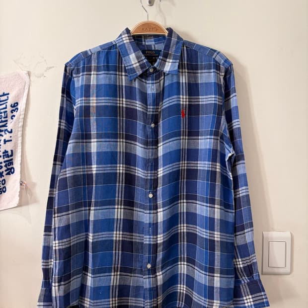 13. 폴로 체크셔츠