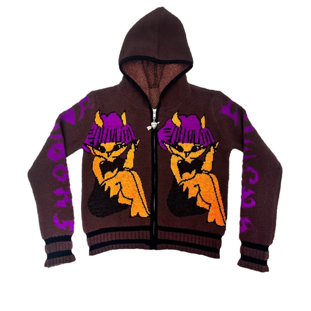 [S,M]초포바 로위나 25fw TAMMIE JO 후드집업