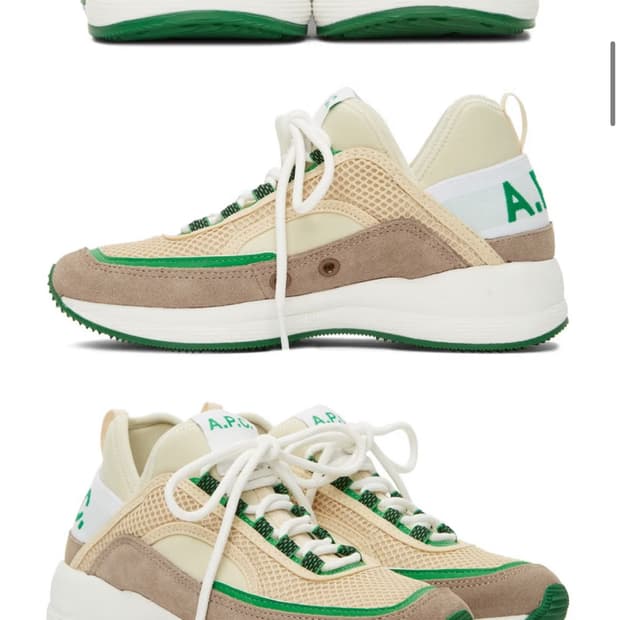 APC 아페쎄 운동화