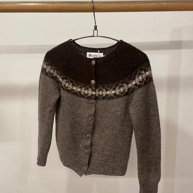 HARLEY OF SCOTLAND SHAGGY DOG KNIT