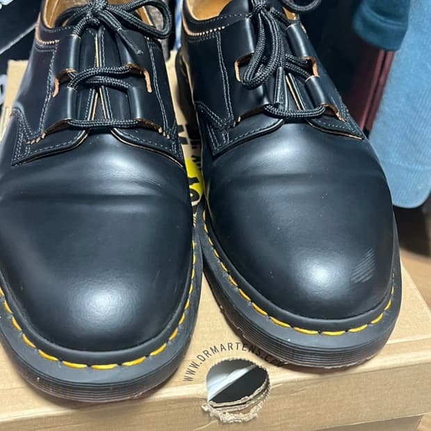 닥터마틴 1461 빌링턴 길리 블랙 280 사이즈
