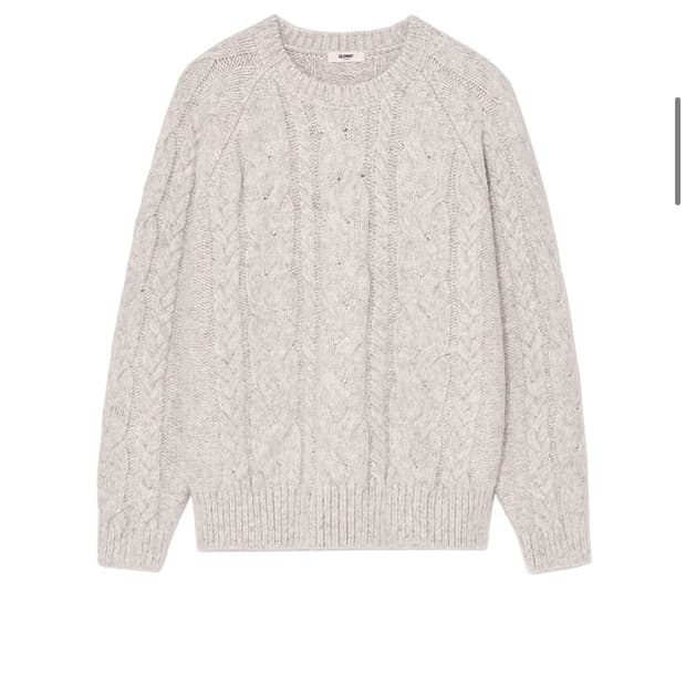 품절상품)글로니 g cable 클래식 니트