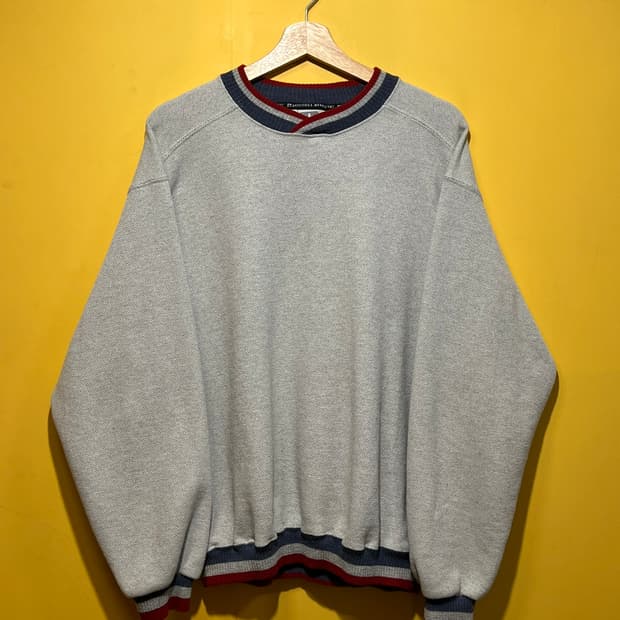 90's [L] 러셀 써멀 와플 크루넥 빈티지 맨투맨 USA MADE