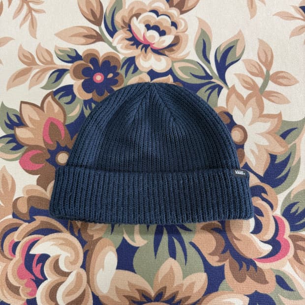 반스 VANS 베이직로고 비니(네이비)