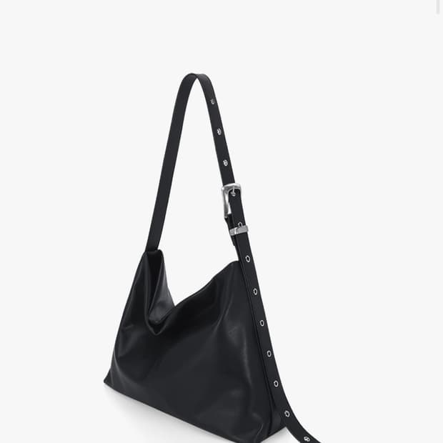 파인드카푸어 벨티 오버백 35 - 블랙