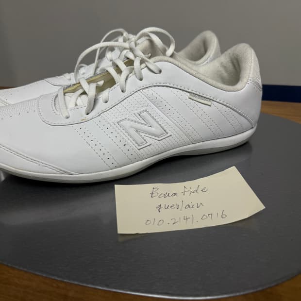 뉴발란스 474 화이트 스니커즈 미우미우 280