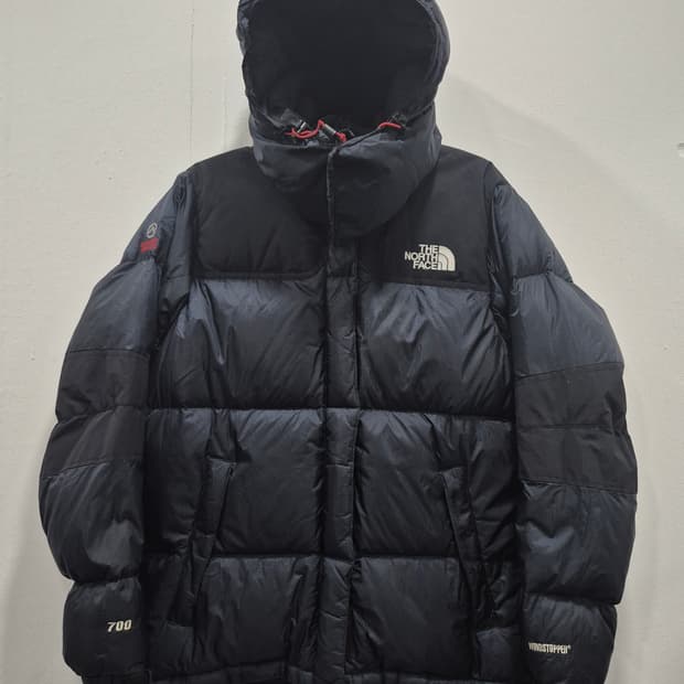 노스페이스 700 써밋시리즈 윈드스토퍼 눕시 고프코어 숏패딩 여성 95