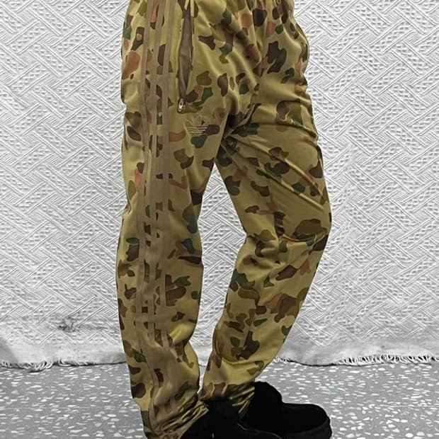 아디다스 Y2K 스트릿 펑크 카모플라주 트랙팬츠 85 C12004