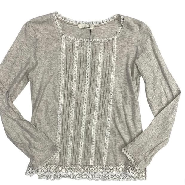 빈티지 레이스 멜란지 모리 탑