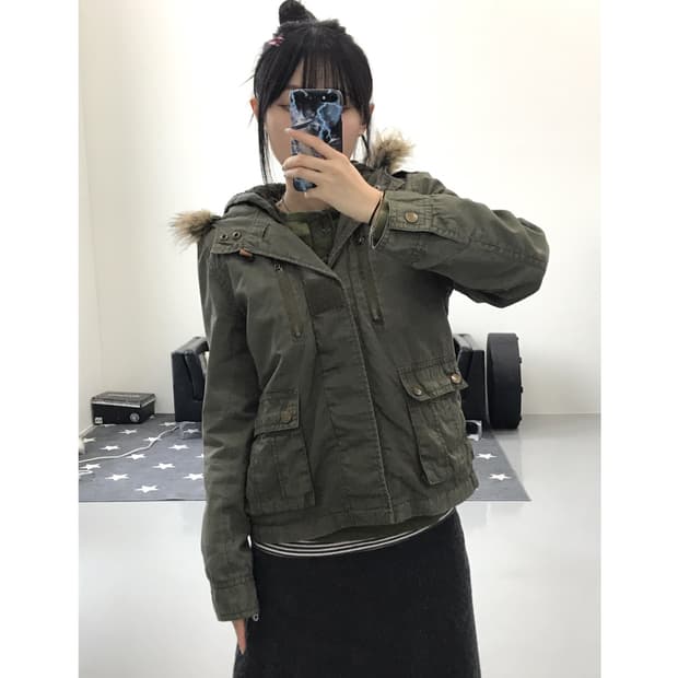 Jpn Khaki military Jackets