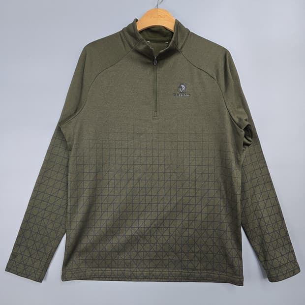 블랙야크(BLACKYAK) 기모 하프집업 티셔츠 100