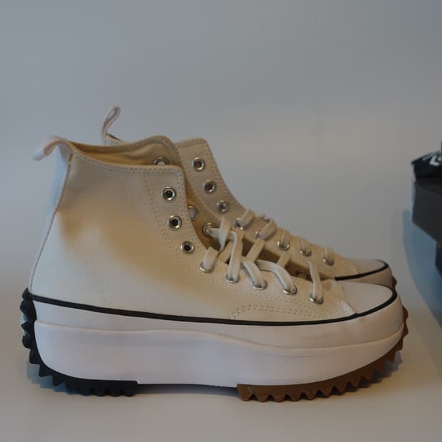 컨버스 런스타 하이크 Hi “White Black Gum” 