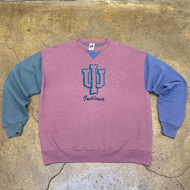 90s Made in USA 미국 빈티지 배색 맨투맨