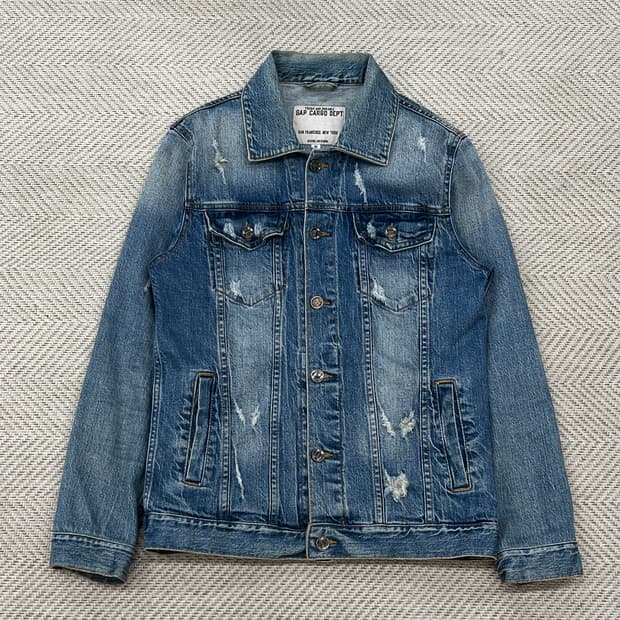 gap cargo dept 프린팅 데님자켓 r3062