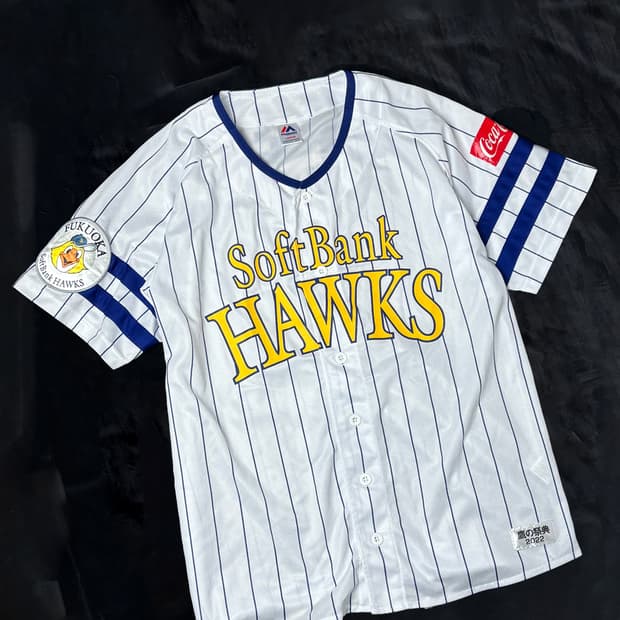 일본빈티지 소프트뱅크 호크스 져지