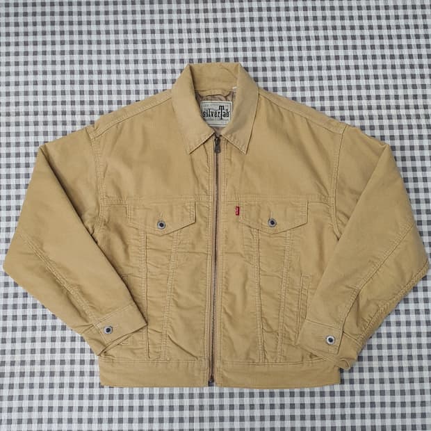 리바이스 실버탬 코듀로이 트러커 면자켓 남자95~100