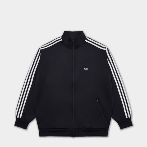 아디다스 블랙 트랙탑 L