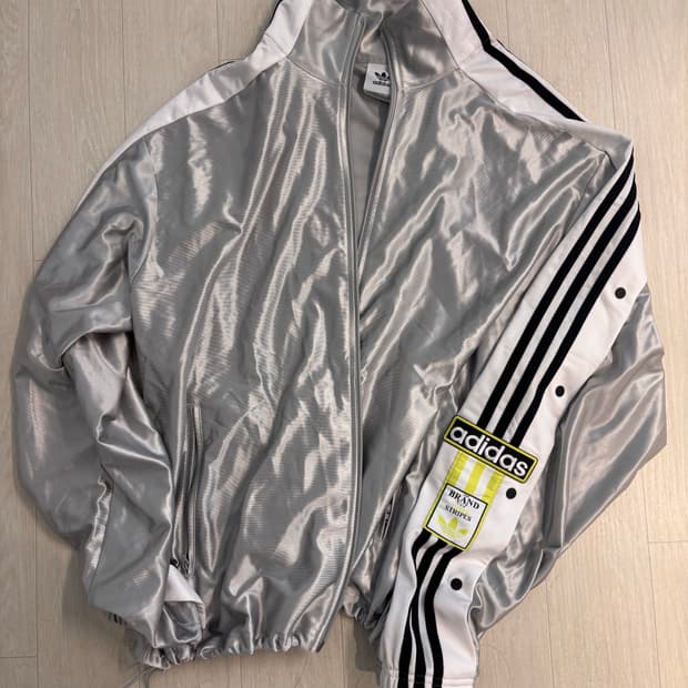 (정품) 아디다스 메가브레이크 실버 저지 져지 M 