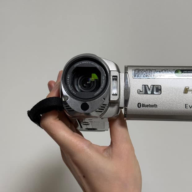 정크 JVC HM570 JVC캠코더 브이로그캠코더 빈티지 파나소닉 소니