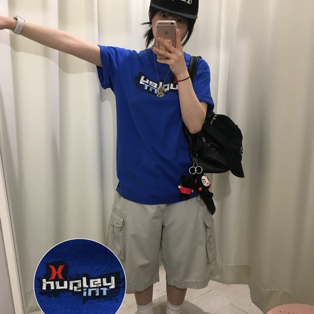 Hurley y2k 올드스쿨 티셔츠