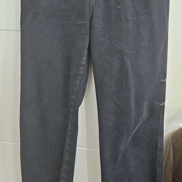 렉토 테오 워시드 데님 팬츠 블랙 m